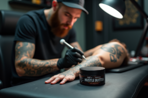 L’histoire de Hustle Butter : un baume révolutionnaire pour les tatoueurs