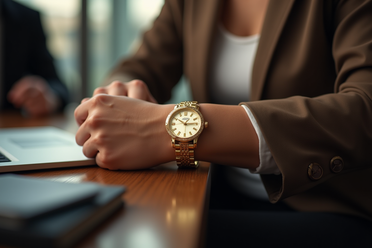 Les marques phares de montre dorée pour femme